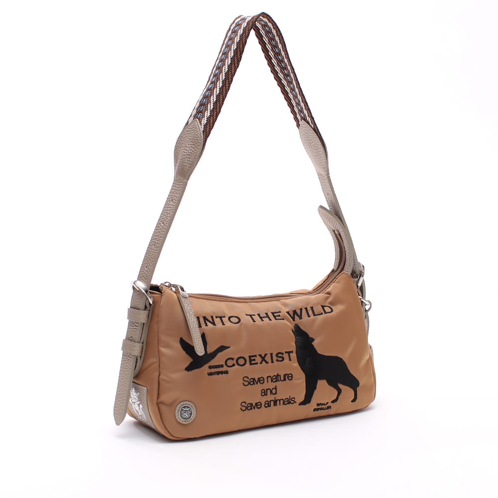 アクセソワ ドゥ マドモワゼル A.D.M.J. デービス/ソフトワンショルダー28cm WALNUT （WALNUT） WALNUT
