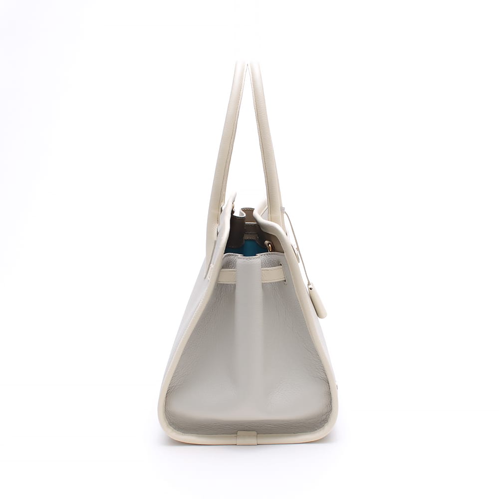 アクセソワ ドゥ マドモワゼル A.D.M.J. モーツァルト/バイカラーヘリ巻きトート31cm(Dカン＋) DAUPHIN×MOON （DAUPHIN×MOON） DAUPHIN×MOON