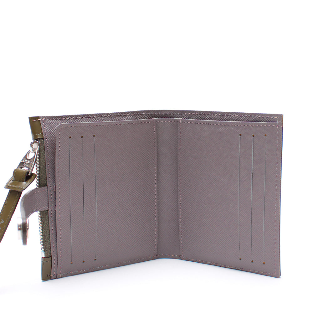 【日本製 |軽量】アクセソワ ドゥ マドモワゼル A.D.M.J. カルヴィ/ザ・ビースモールウォレット （MILITARY） MILITARY
