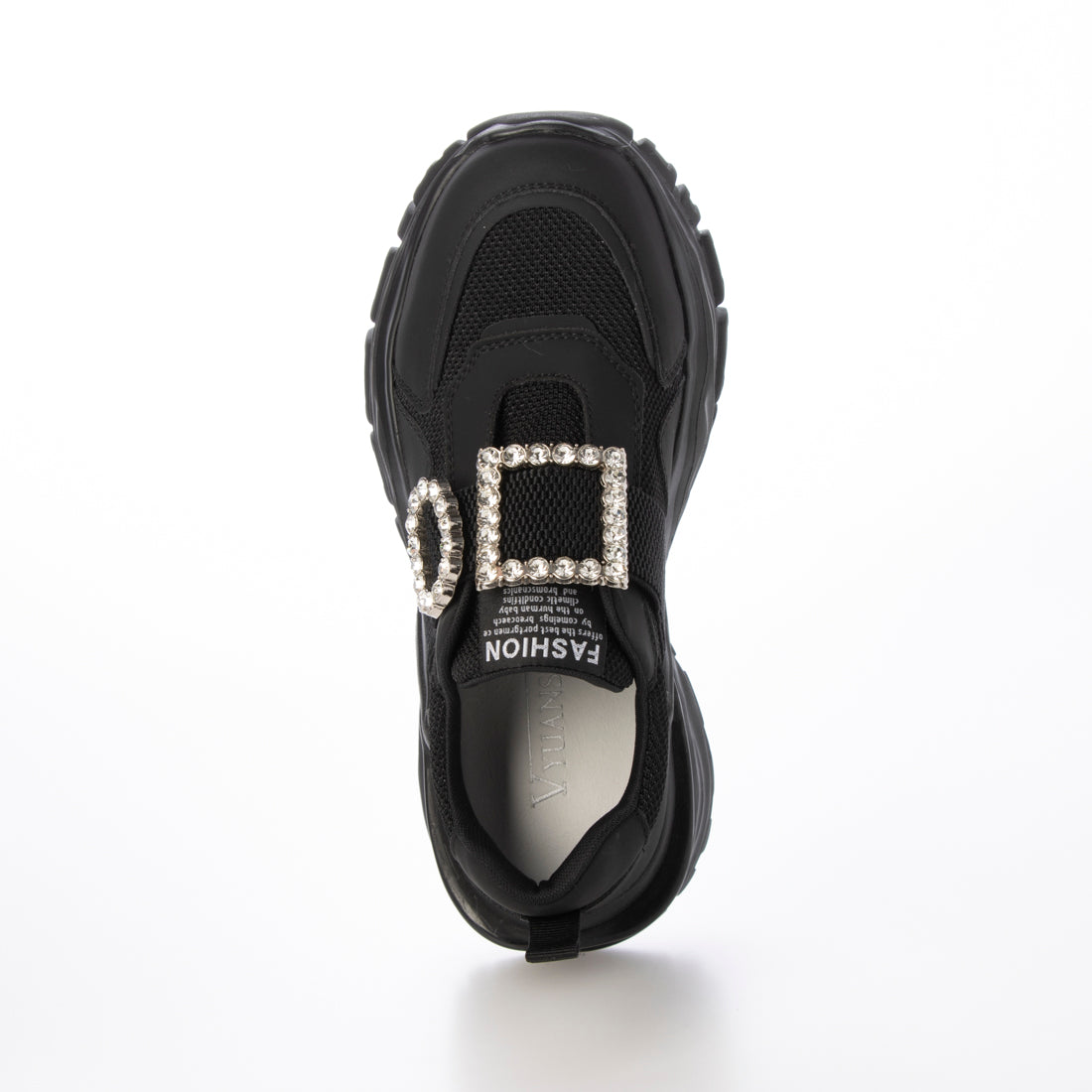 A.I  A.I Visual Sneaker Black High Sole 04-7670