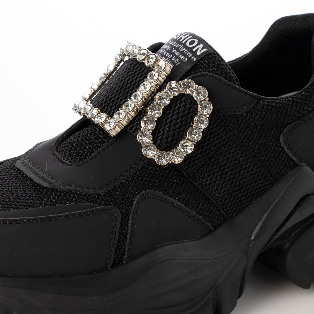 A.I  A.I Visual Sneaker Black High Sole 04-7670