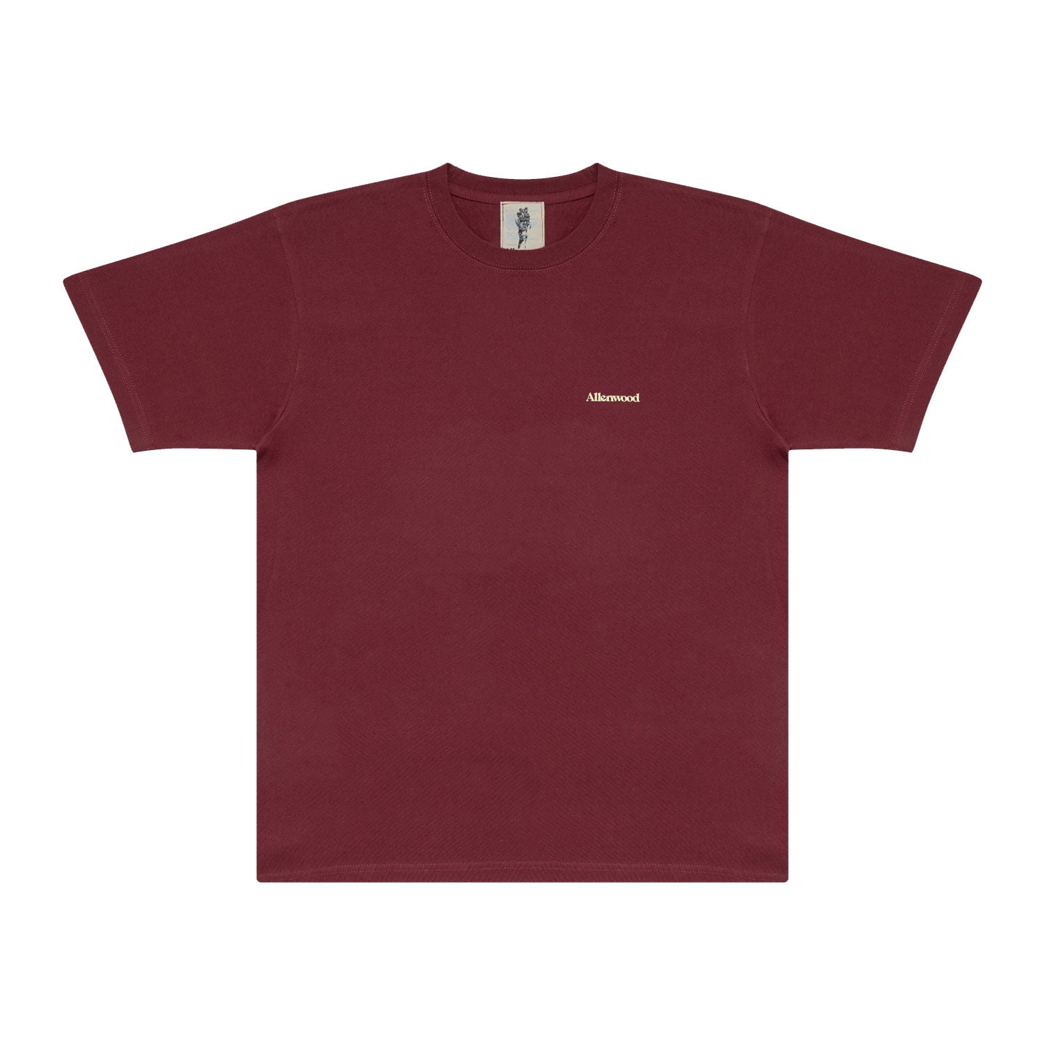 アレンウッド Allenwood LOGO T-SHIRT （BURGUNDY） BURGUNDY