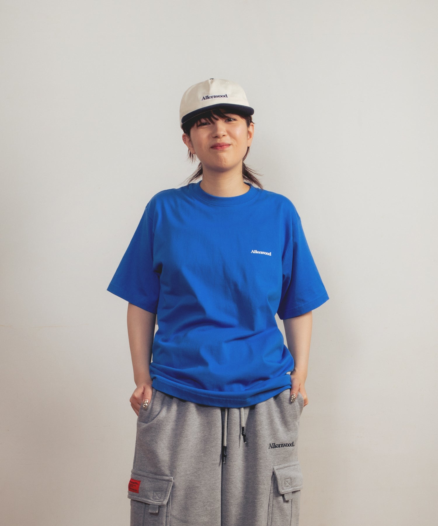 アレンウッド Allenwood LOGO T-SHIRT （ROYAL BLUE） ROYAL BLUE