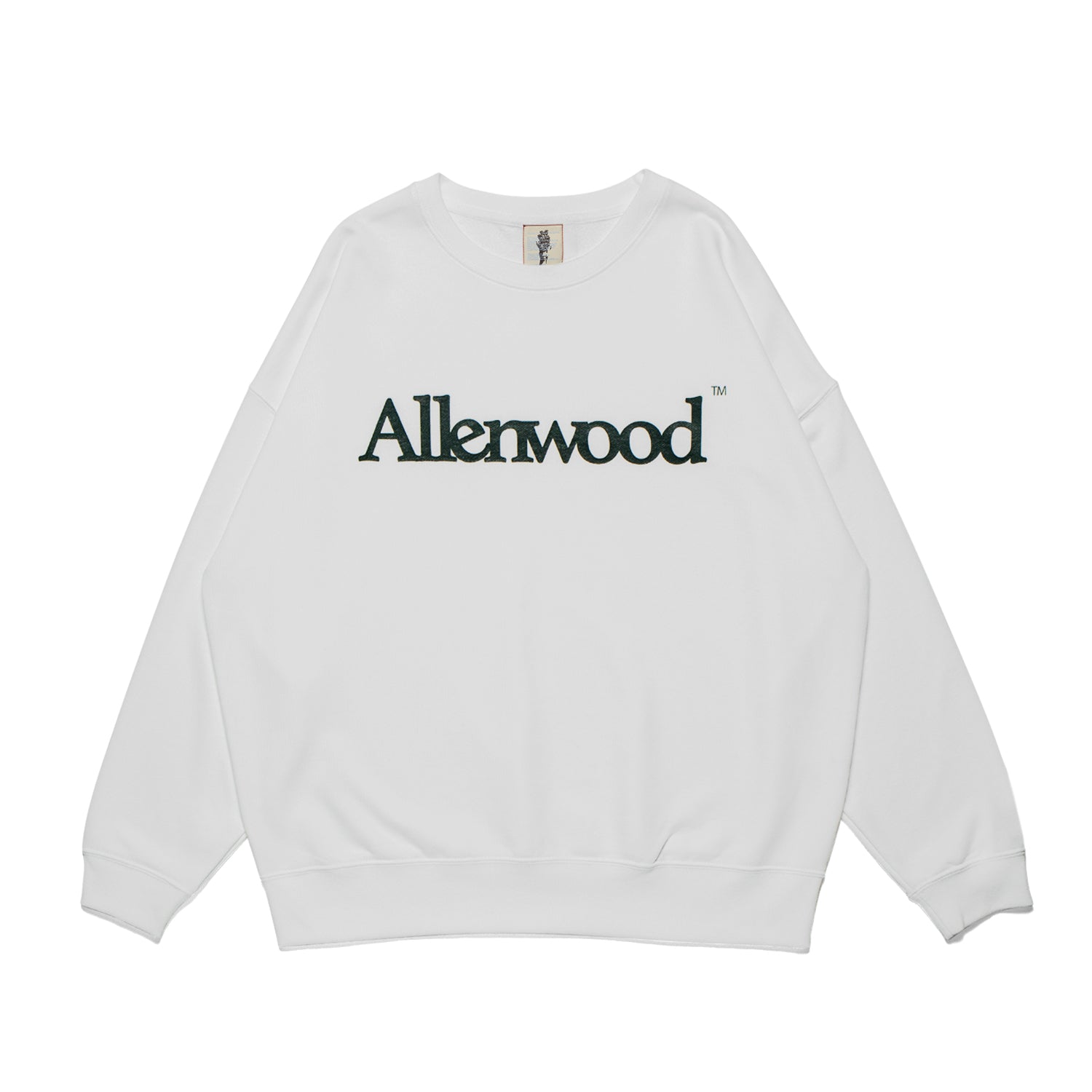アレンウッド Allenwood LOGO CREW SWEAT （WHITE） WHITE