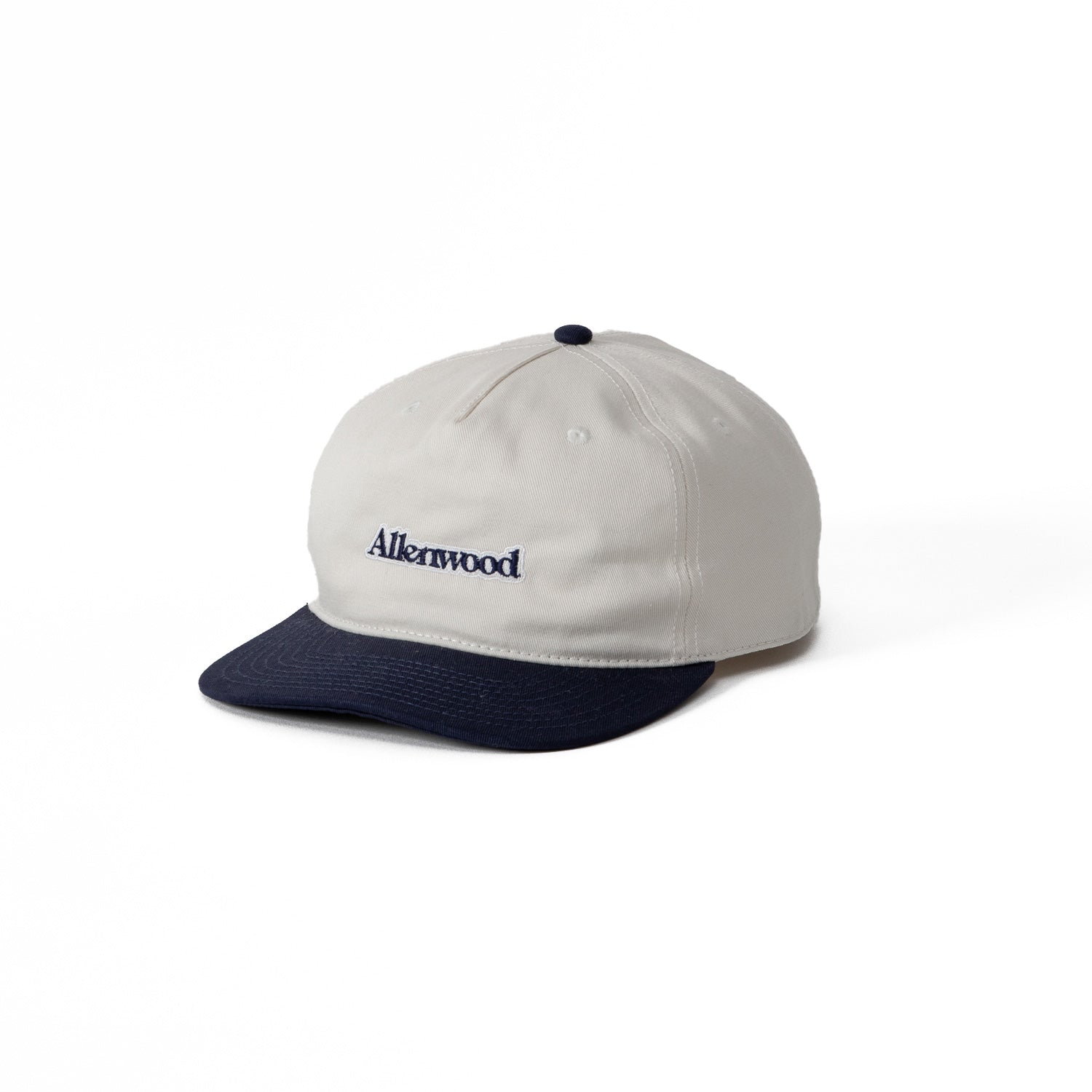 アレンウッド Allenwood 【EXCLUSIVE】2 TONE LOGO CAP （WHITE/NAVY） WHITE/NAVY