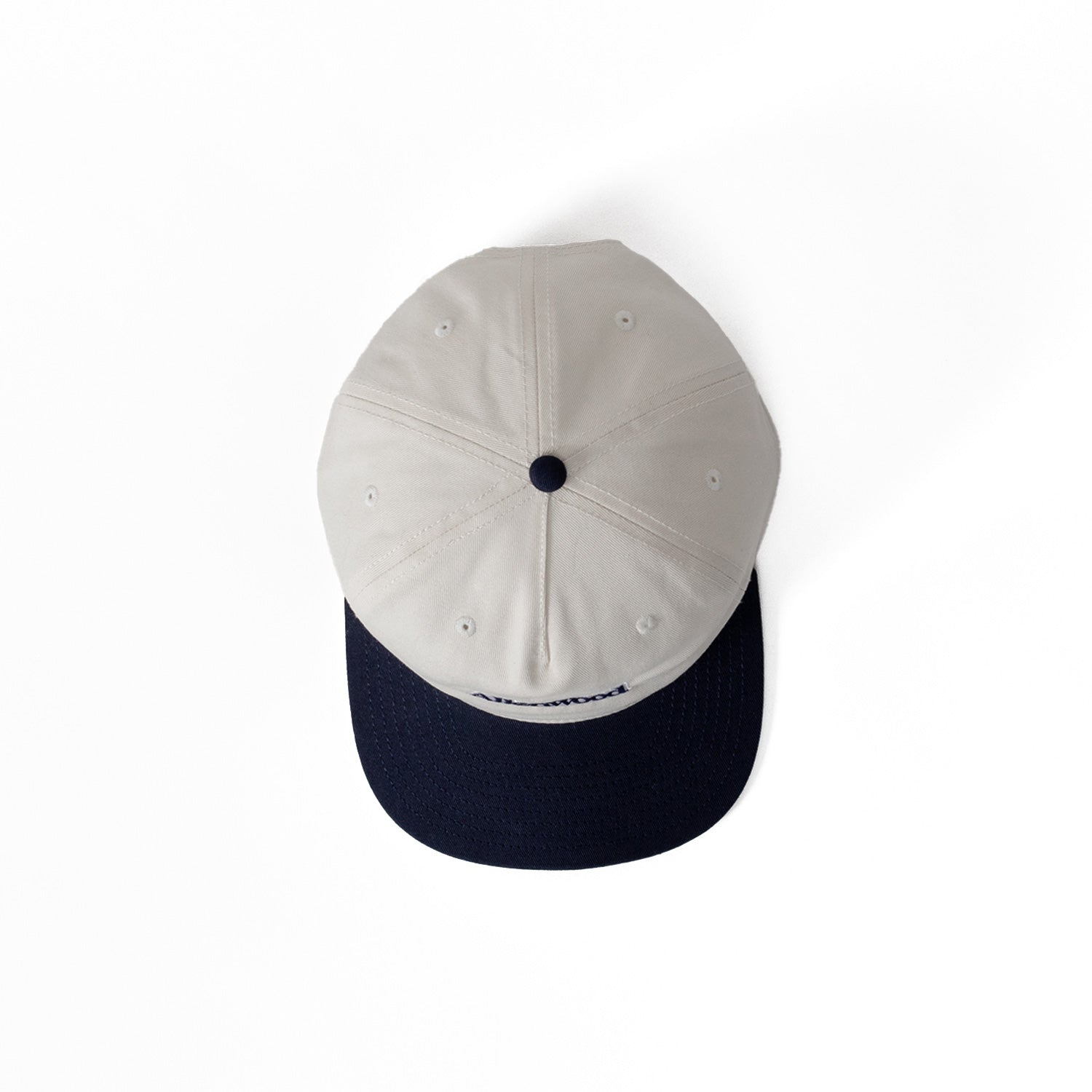 アレンウッド Allenwood 【EXCLUSIVE】2 TONE LOGO CAP （WHITE/NAVY） WHITE/NAVY