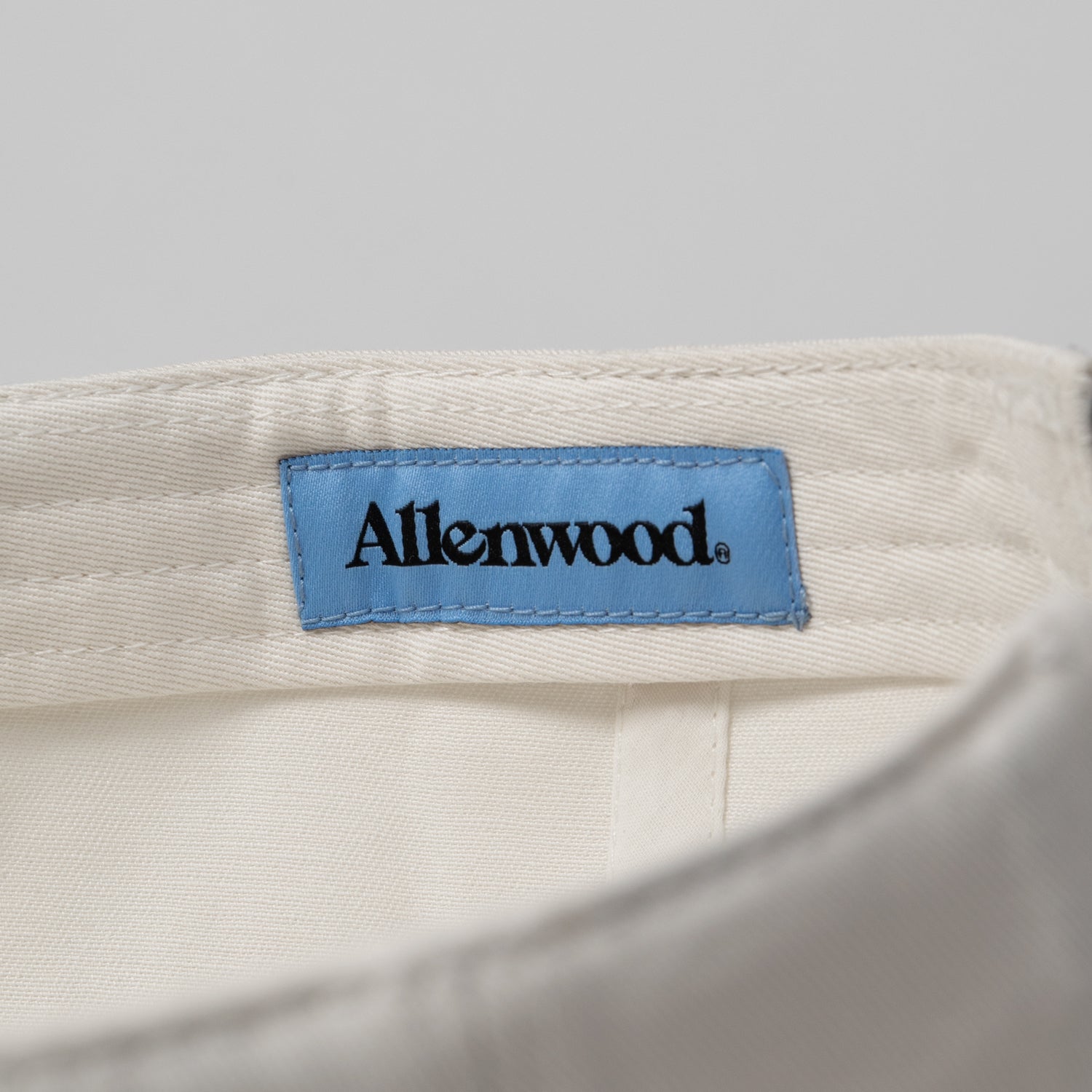 アレンウッド Allenwood 【EXCLUSIVE】2 TONE LOGO CAP （WHITE/NAVY） WHITE/NAVY