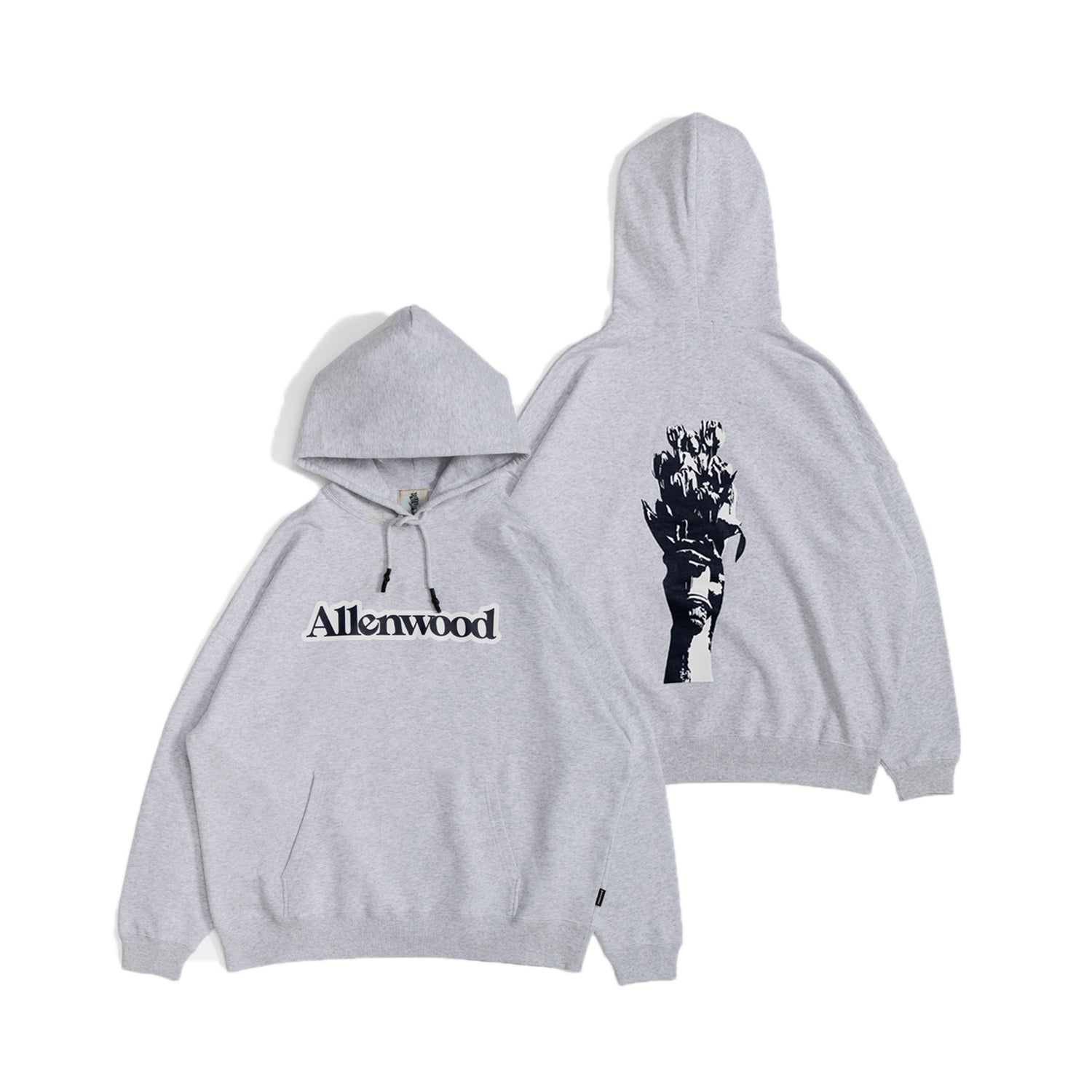 アレンウッド Allenwood 【EXCLUSIVE】F.O.P SWEAT PARKA （ASH GRAY） ASH GRAY