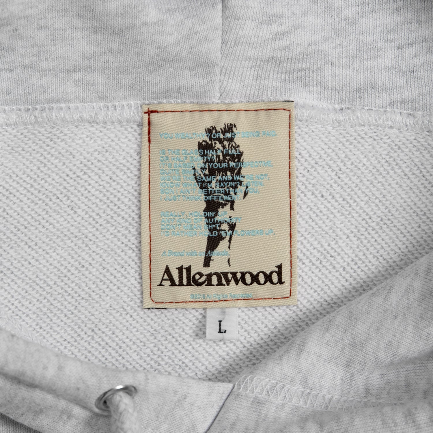アレンウッド Allenwood 【EXCLUSIVE】F.O.P SWEAT PARKA （ASH GRAY） ASH GRAY