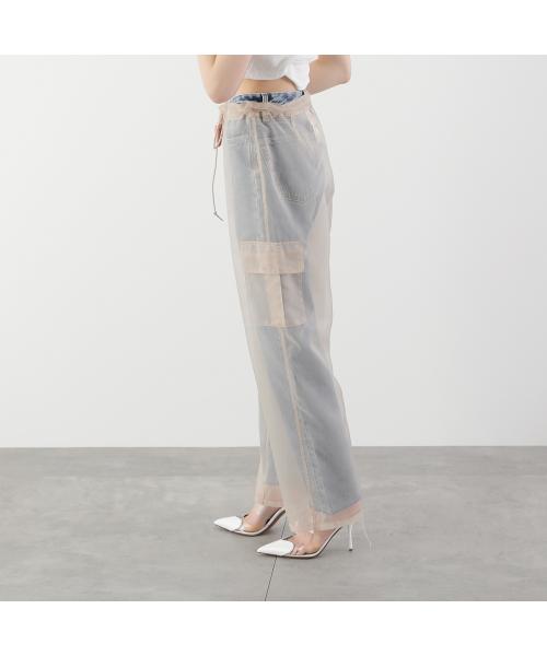Abor カーゴパンツ Organdie Cargo Pants 251-62004 （802/BEIGE/ベージュ） 802/BEIGE/ベージュ