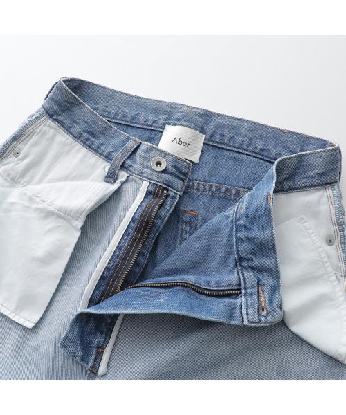 Abor デニムパンツ Inside Out Denim 251-62001 （501/BLUE/ブルー） 501/BLUE/ブルー