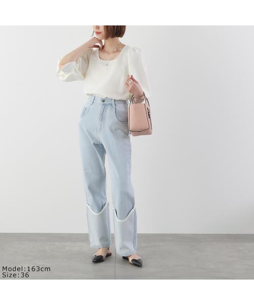 Abor デニムパンツ Layered Leg Cover Denim 242-62035 （909/BLACK/ブラック） 909/BLACK/ブラック