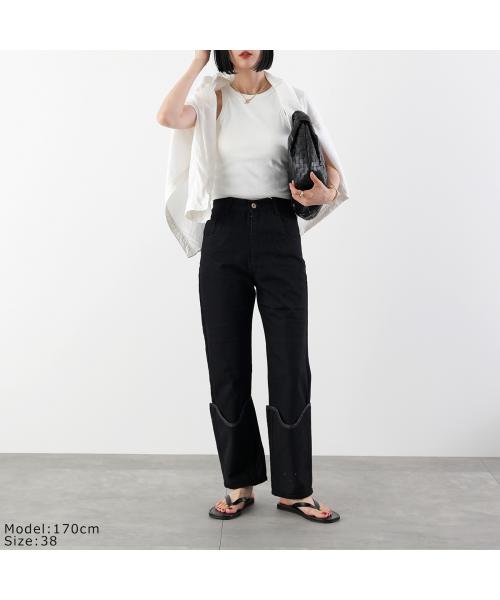 Abor デニムパンツ Layered Leg Cover Denim 242-62035 （909/BLACK/ブラック） 909/BLACK/ブラック