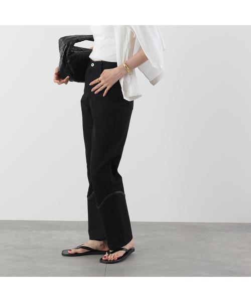 Abor デニムパンツ Layered Leg Cover Denim 242-62035 （909/BLACK/ブラック） 909/BLACK/ブラック