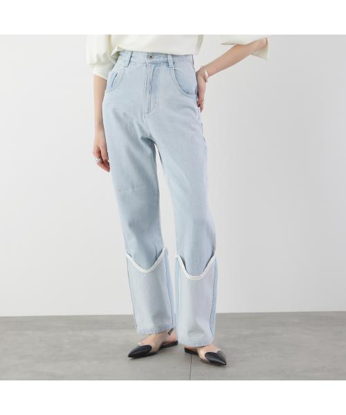 Abor デニムパンツ Layered Leg Cover Denim 242-62035 （909/BLACK/ブラック） 909/BLACK/ブラック