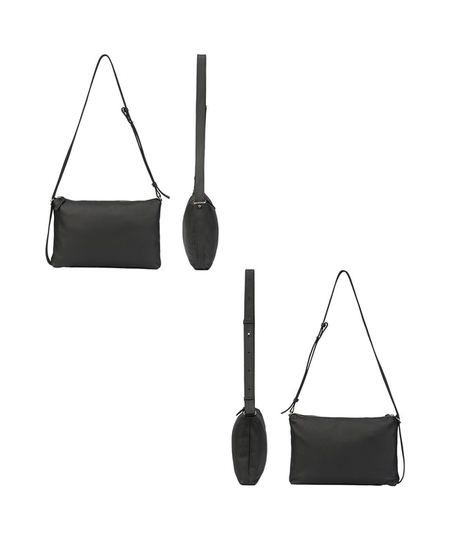 アウ A_W A_W アウ フレキシブル 2WAY ボンサックショルダー Flexible AB-022 （グレー） グレー