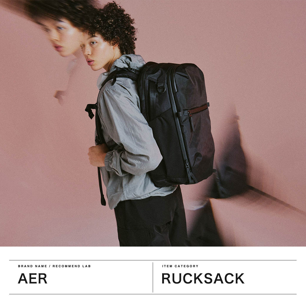 エアー Aer リュック 通勤 通学 メンズ リュックサック バックパック 旅行 PC収納 16inch 撥水 ビジネス ナイロン B4 2層 Travel Collection PACK 4 28L X-PAC（Black） Black