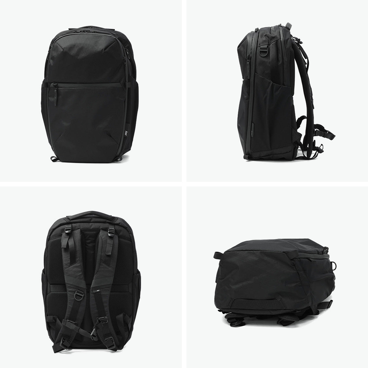 エアー Aer リュック 通勤 通学 メンズ リュックサック バックパック 旅行 PC収納 16inch 撥水 ビジネス ナイロン B4 2層 Travel Collection PACK 4 28L X-PAC（Black） Black