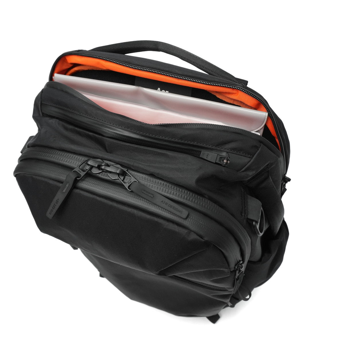 エアー Aer リュック 通勤 通学 メンズ リュックサック バックパック 旅行 PC収納 16inch 撥水 ビジネス ナイロン B4 2層 Travel Collection PACK 4 28L X-PAC（Black） Black