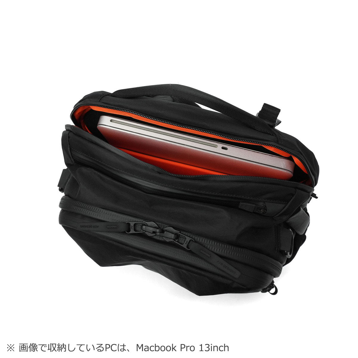 エアー Aer リュック 通勤 通学 メンズ リュックサック バックパック 旅行 PC収納 16inch 撥水 ビジネス ナイロン B4 2層 Travel Collection PACK 4 28L X-PAC（Black） Black