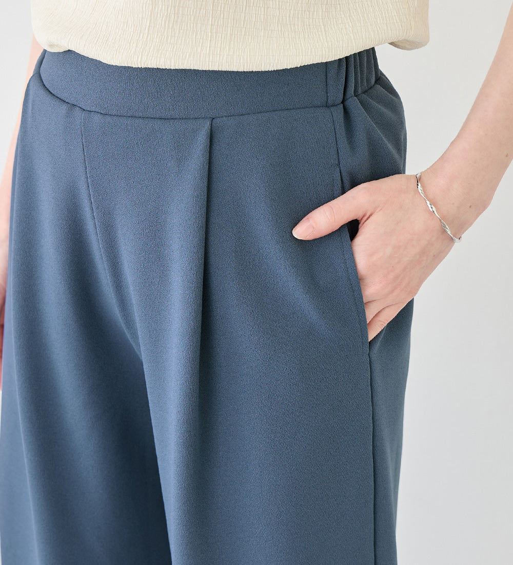 アロッタ Alotta 【4つの機能付】ひんやり楽ちん裾レースパンツ （グレージュ） グレージュ