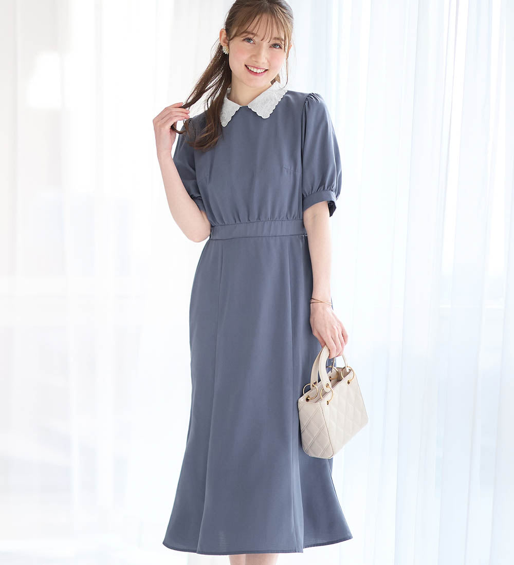 アロッタ Alotta 【選べる2タイプ】骨格別ワンピース＜骨格ウェーブ＞ （ブルー／骨格ウェーブ） ブルー／骨格ウェーブ