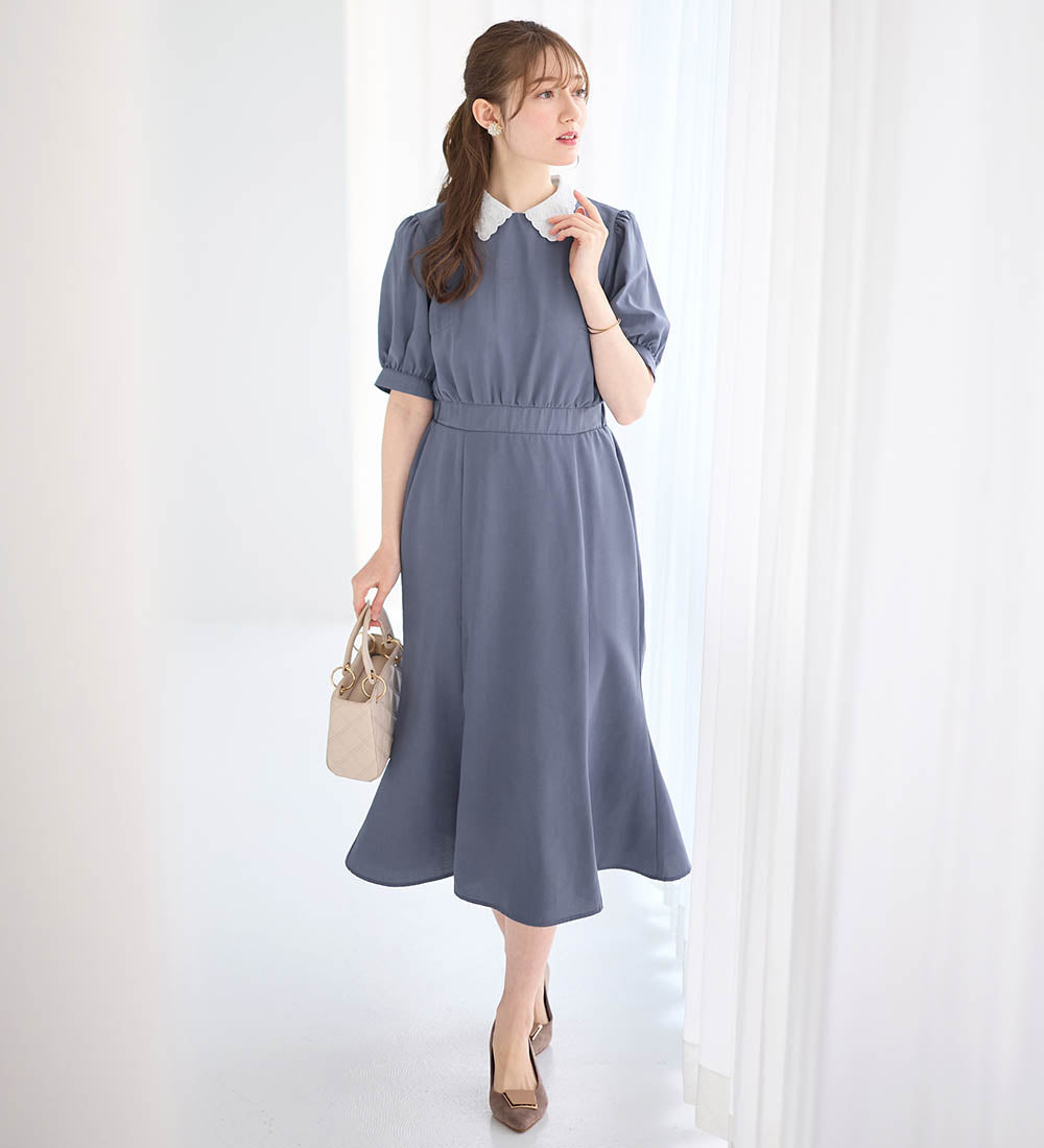 アロッタ Alotta 【選べる2タイプ】骨格別ワンピース＜骨格ウェーブ＞ （ブルー／骨格ウェーブ） ブルー／骨格ウェーブ