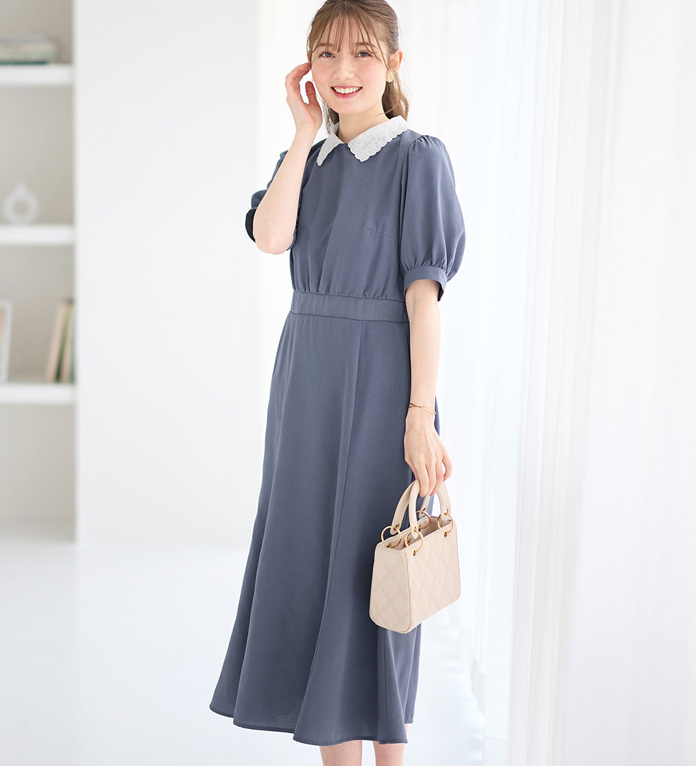 アロッタ Alotta 【選べる2タイプ】骨格別ワンピース＜骨格ウェーブ＞ （ブルー／骨格ウェーブ） ブルー／骨格ウェーブ