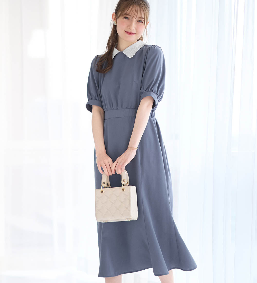 アロッタ Alotta 【選べる2タイプ】骨格別ワンピース＜骨格ウェーブ＞ （ブルー／骨格ウェーブ） ブルー／骨格ウェーブ