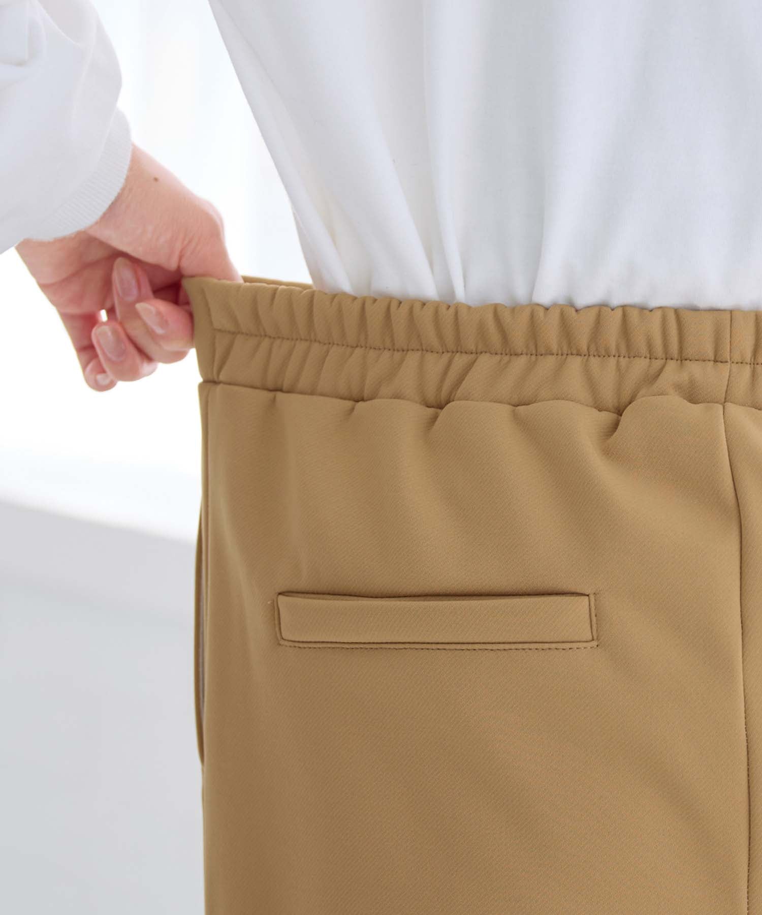 アロッタ Alotta あったか裏起毛テーパードパンツ （キャメル） キャメル