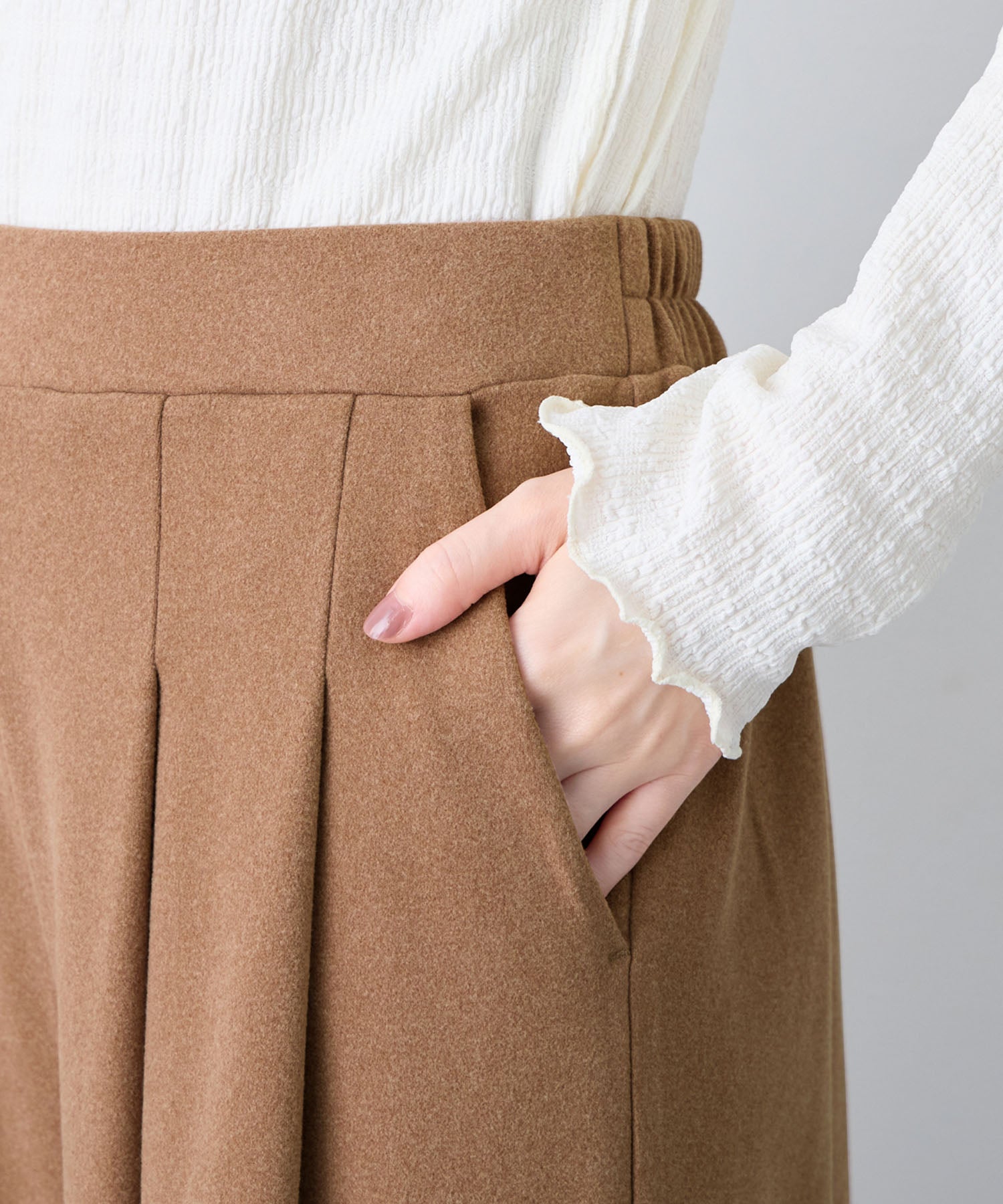 アロッタ Alotta マシュマロのような肌触り！新定番パンツ （ネイビー） ネイビー