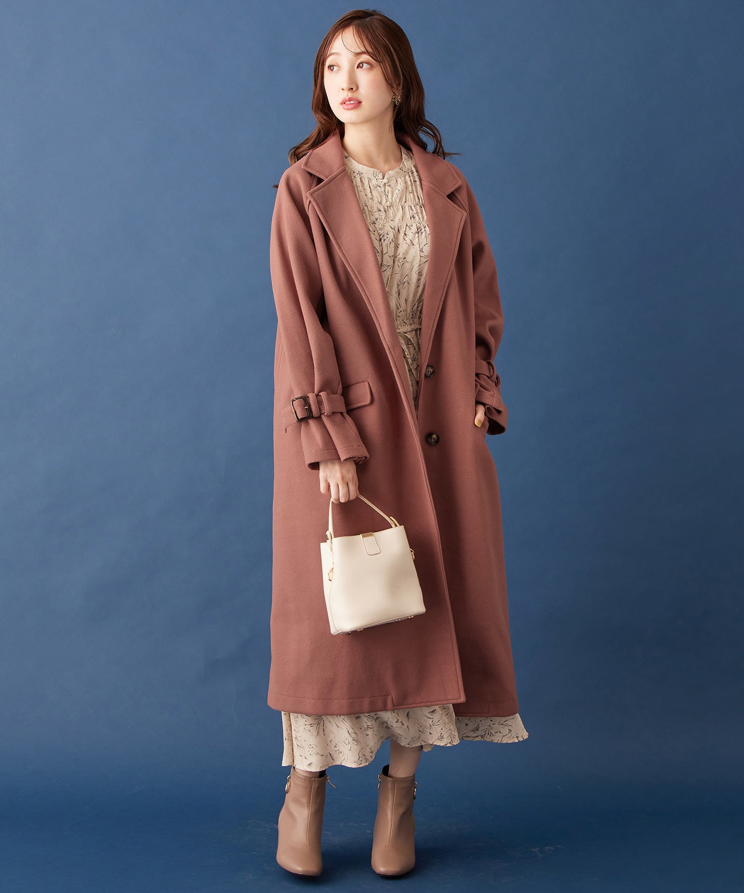 アロッタ Alotta ロングチェスターコート