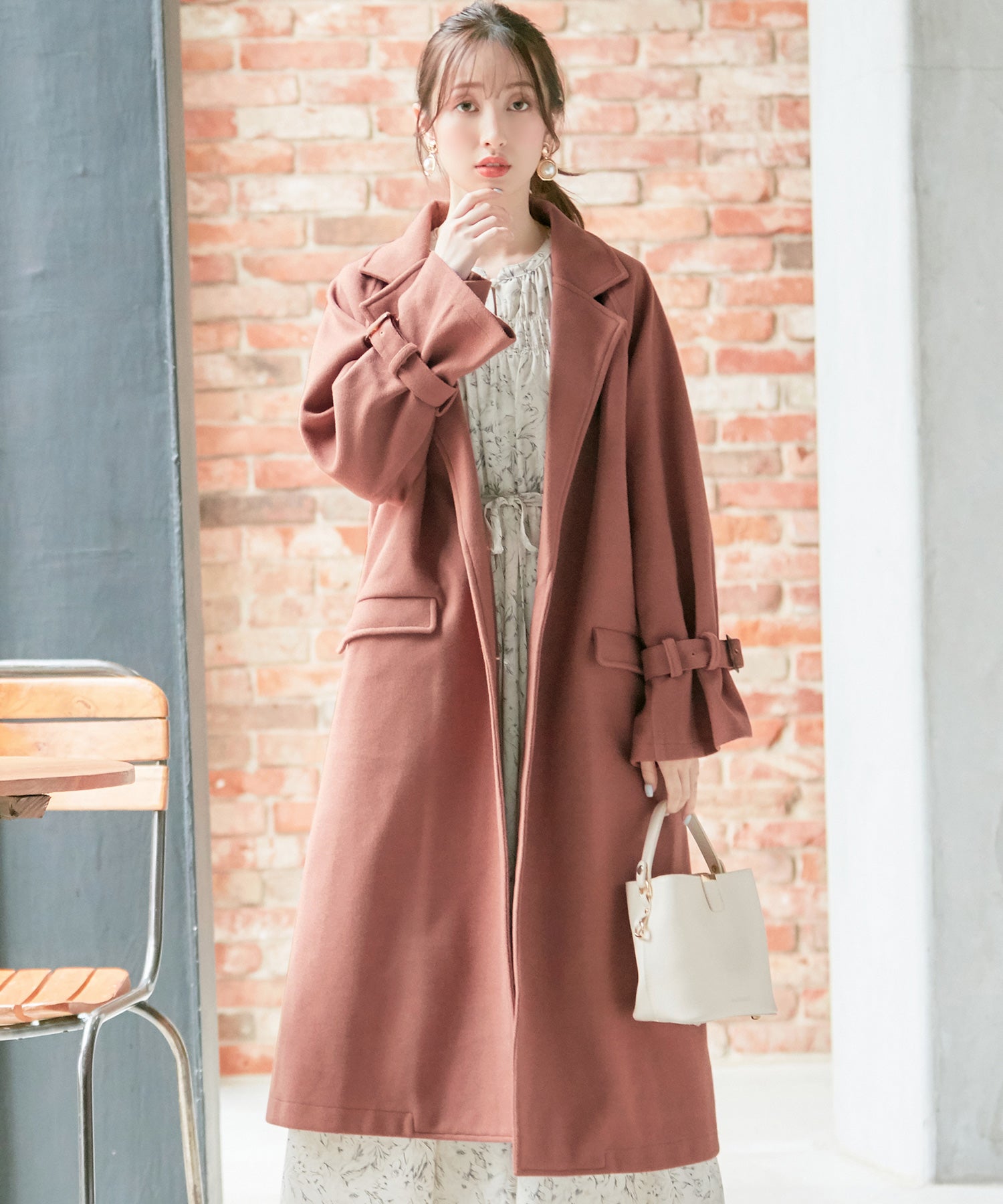 アロッタ Alotta ロングチェスターコート