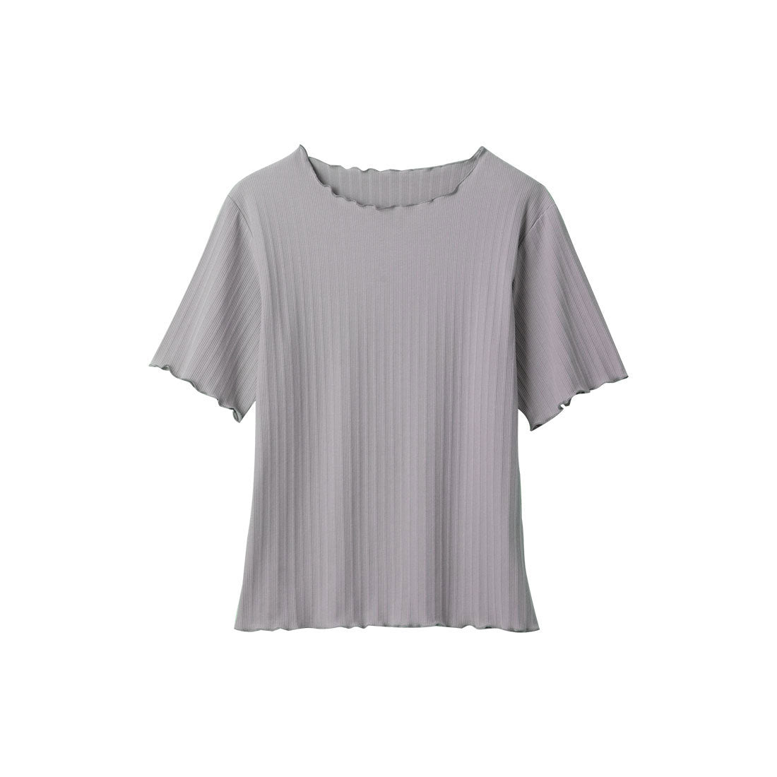 アロッタ Alotta メロウ使いテレコリブTシャツ