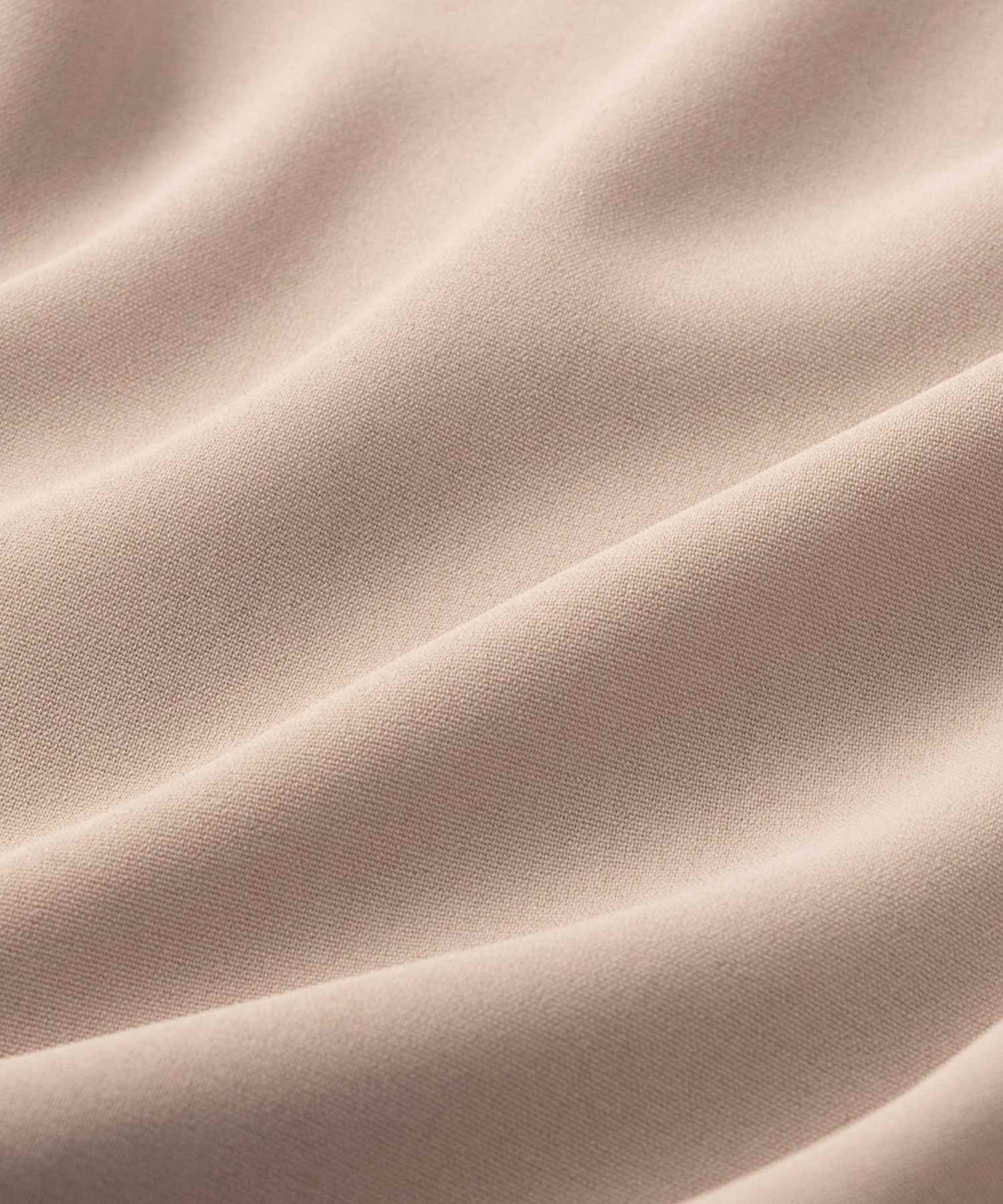 バイカラーパール調ボタンブラウス