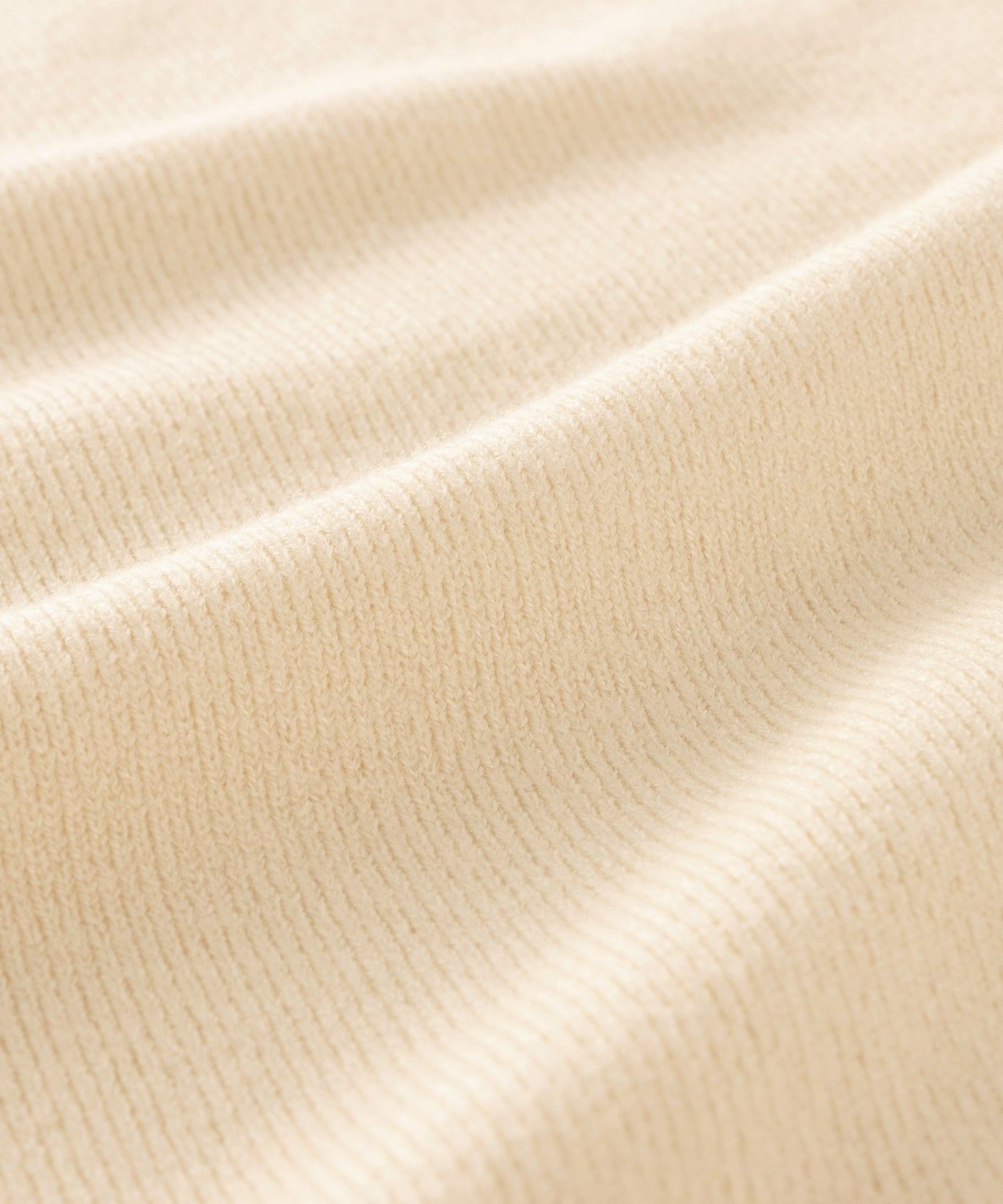 フラワーモチーフパフ袖ニット ブラック