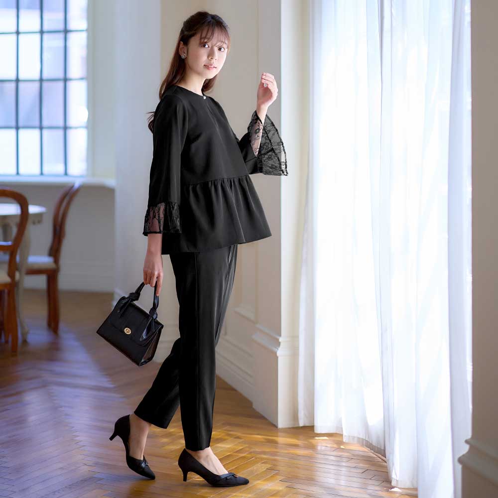 Alotta [2-piece set] Washable! Multi-functional peplum set