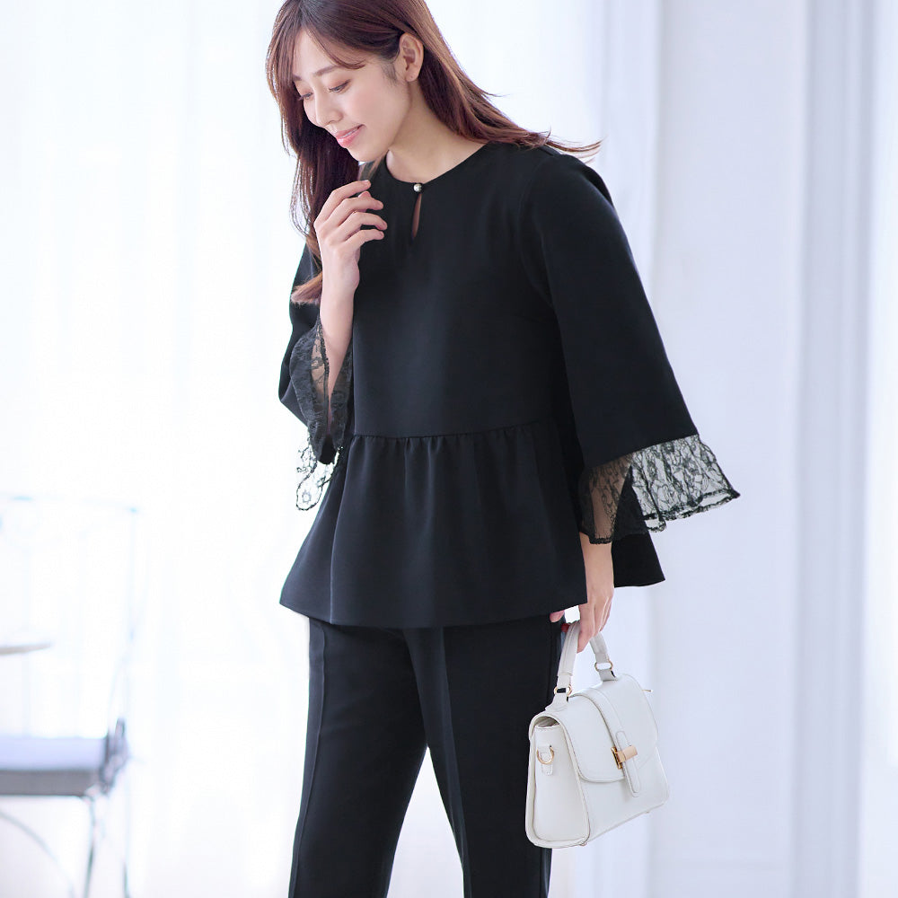 Alotta [2-piece set] Washable! Multi-functional peplum set