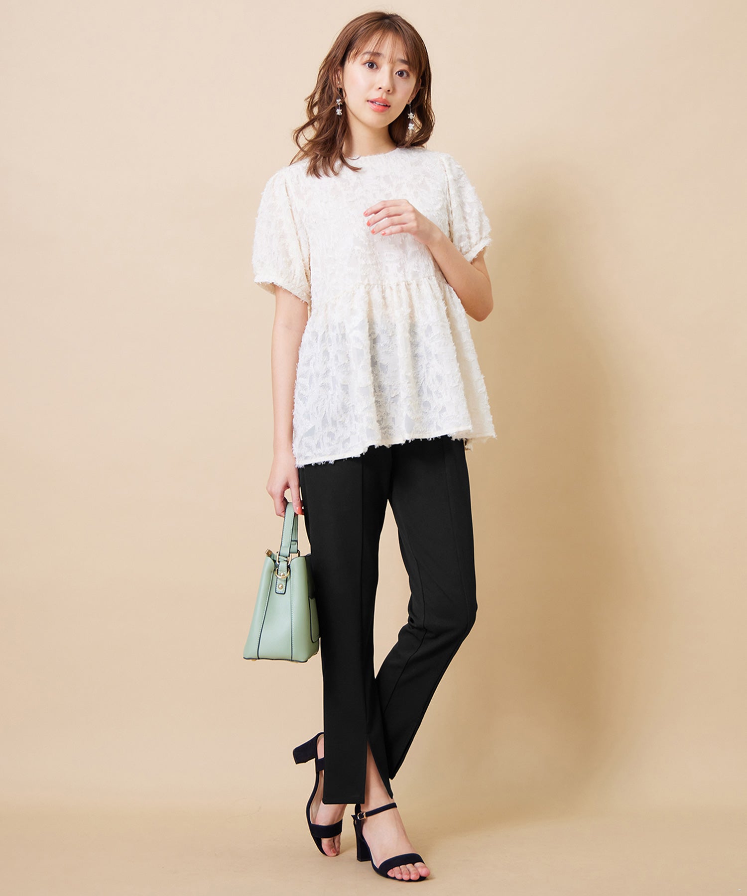 Alotta Alotta前縫Eyeggin Spant