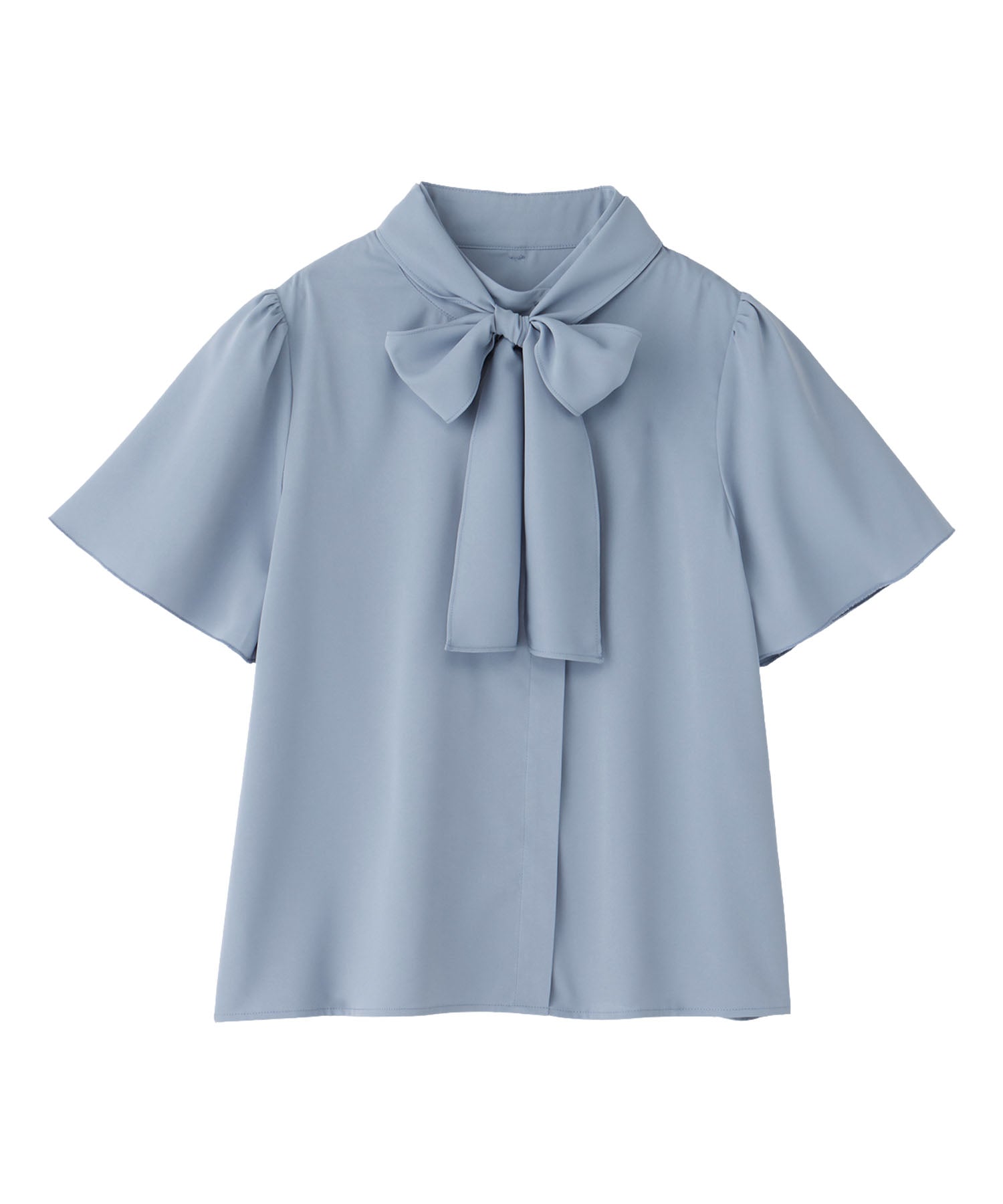 Alotta Alotta [聯繫人] 2way珍珠般的弓領帶上衣