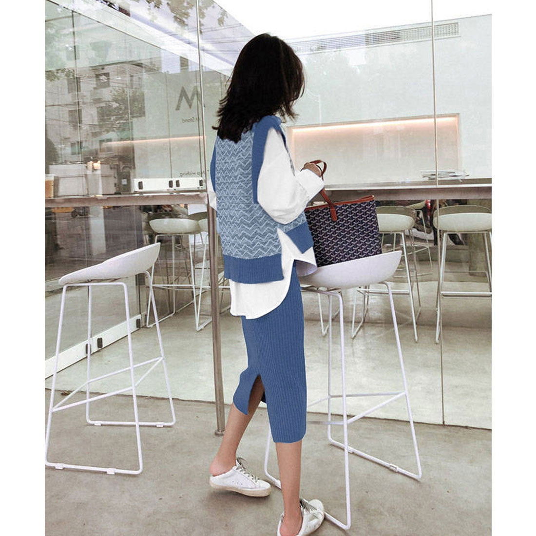 韓国 セットアップ レディース 秋冬服