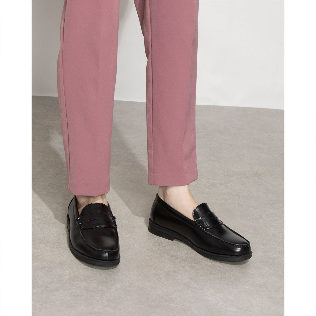San-A Plus Feminine AAA+ feminine school loafers / 3561