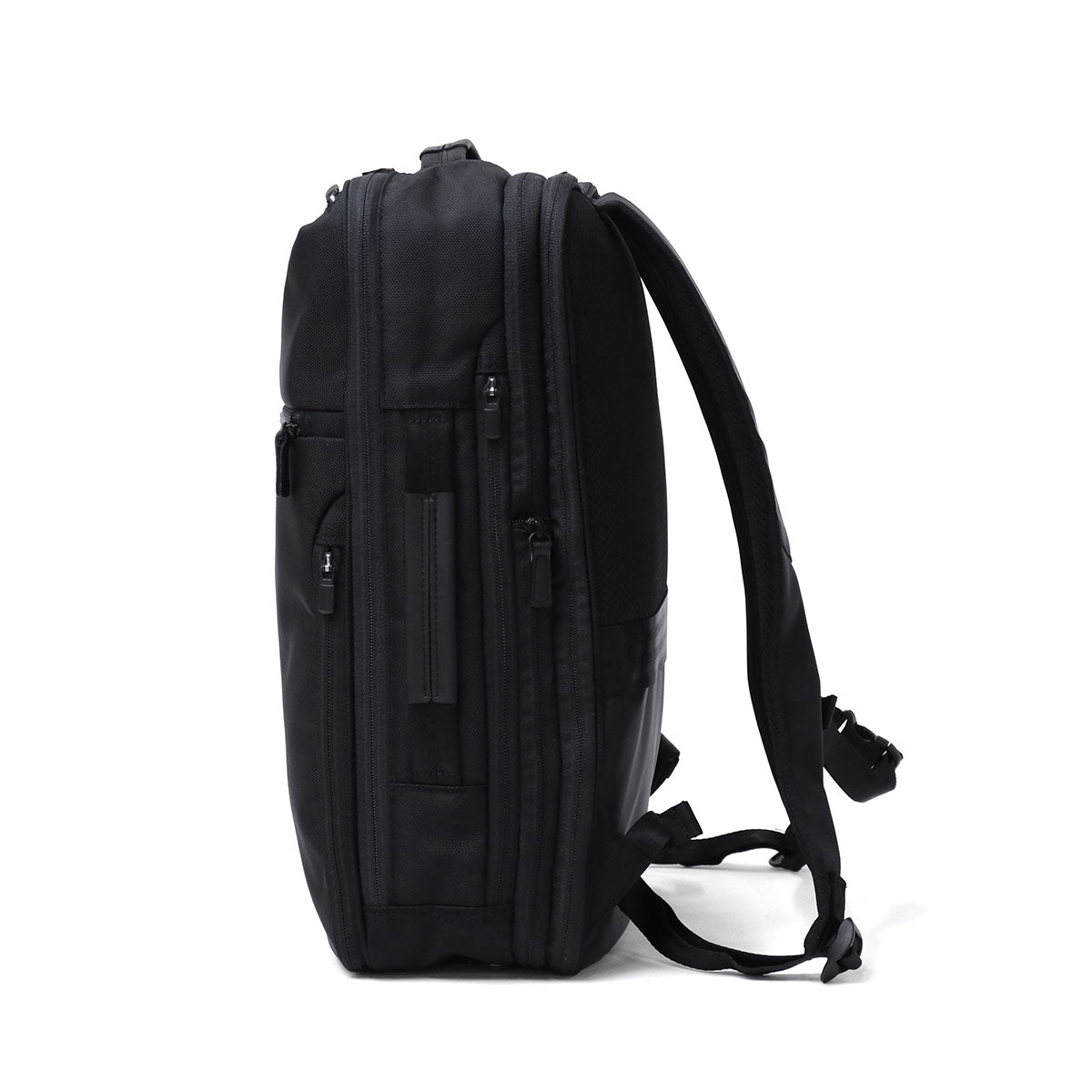 エース ace. 正規品5年保証 ビジネスリュック メンズ 拡張 リュック 通勤 出張 ビジネス A4 B4 19L 23L PC 15.6インチ バッグ 2層 撥水 ガジェタブルCB2 20025 （ブラック） ブラック