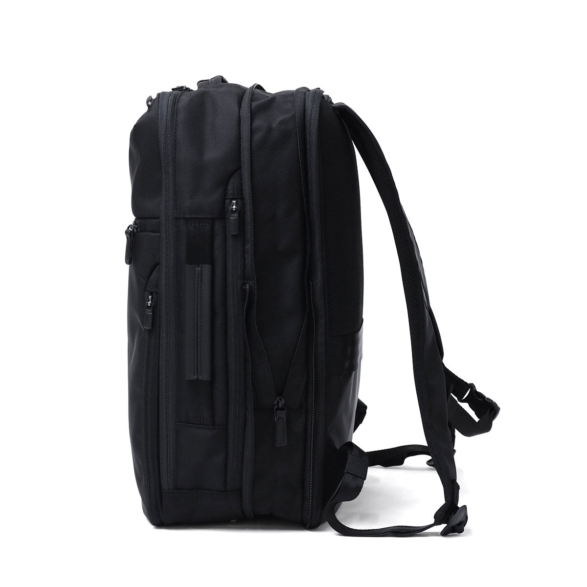 エース ace. 正規品5年保証 ビジネスリュック メンズ 拡張 リュック 通勤 出張 ビジネス A4 B4 19L 23L PC 15.6インチ バッグ 2層 撥水 ガジェタブルCB2 20025 （ブラック） ブラック