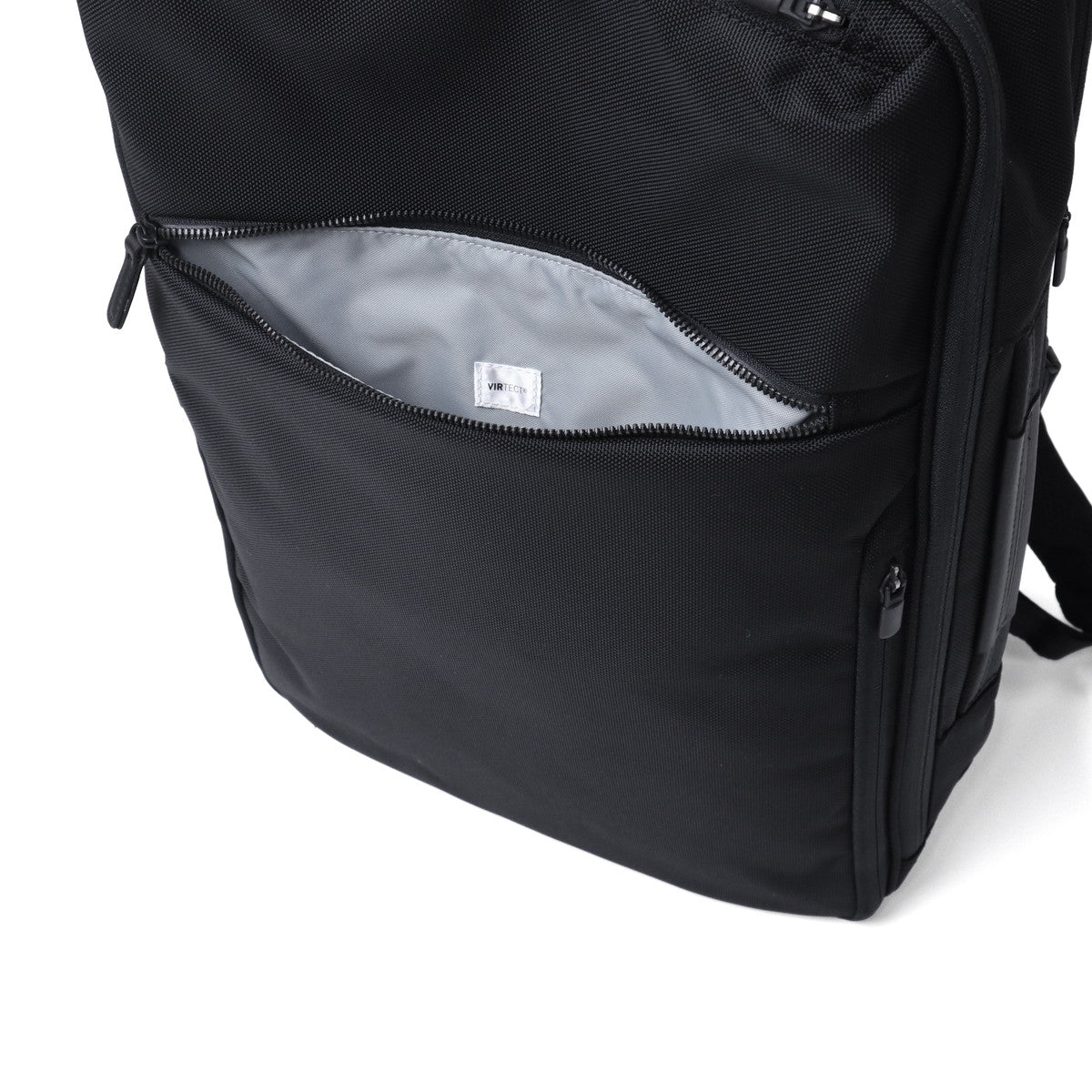 エース ace. 正規品5年保証 ビジネスリュック メンズ 拡張 リュック 通勤 出張 ビジネス A4 B4 19L 23L PC 15.6インチ バッグ 2層 撥水 ガジェタブルCB2 20025 （ブラック） ブラック
