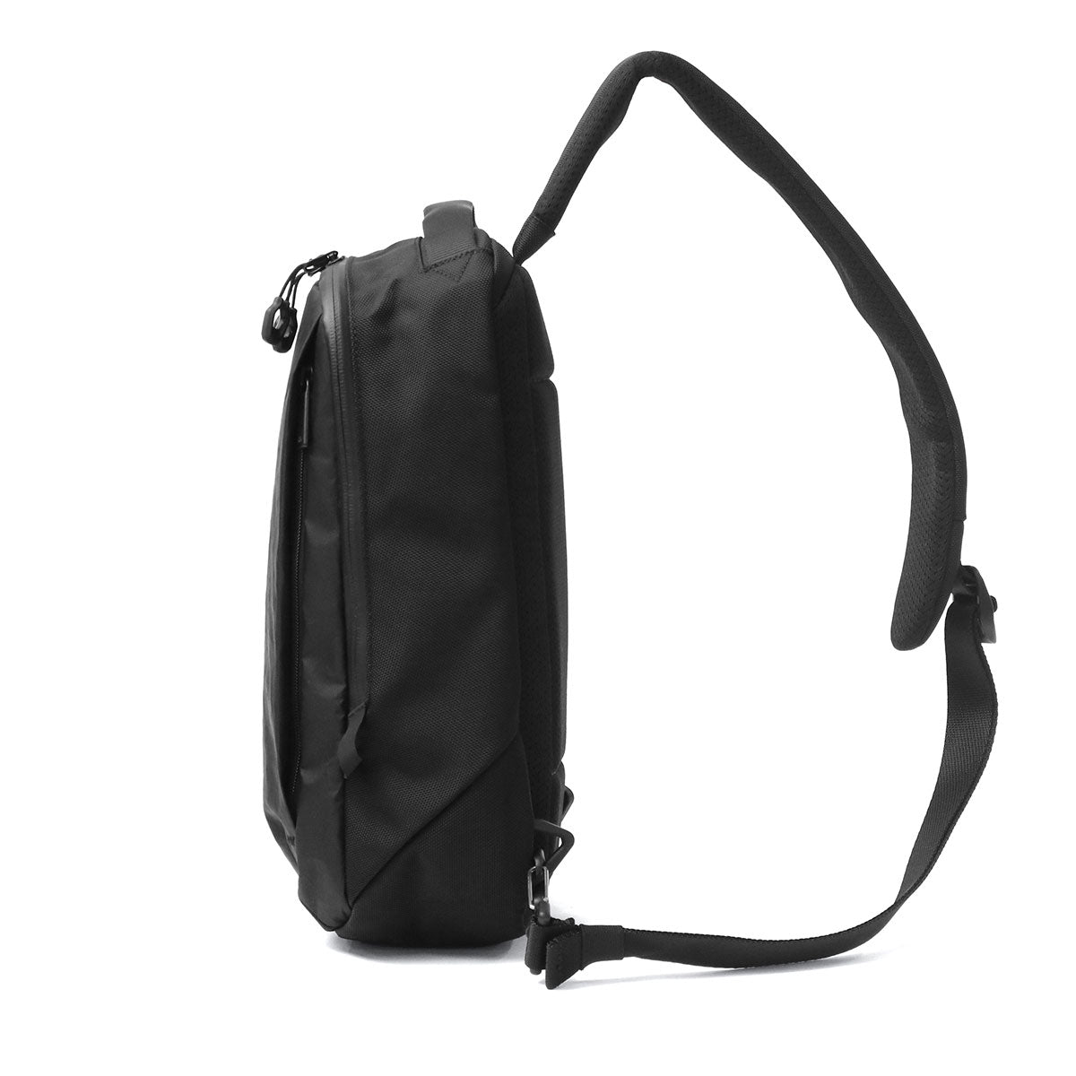 エース ace. 正規品5年保証 ボディバッグ メンズ ワンショルダー かっこいい 撥水 防水 軽量 耐久性 タブレット収納 斜め掛け シンプル A5 6L 8inch ラグレンティスクロスX 20064 （ブラック） ブラック