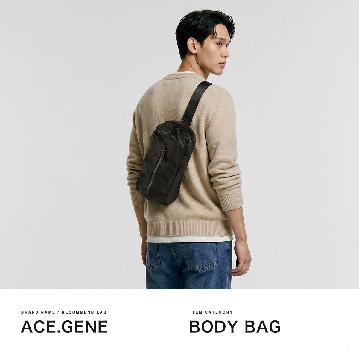 エース ace. 正規品5年保証 ボディバッグ メンズ レディース ブランド かっこいい バッグ 撥水 軽い 小さめ 斜めがけ タブレット収納 8inch ワンショルダー A5 6L ラグマスター2 17765 （カーキ） カーキ