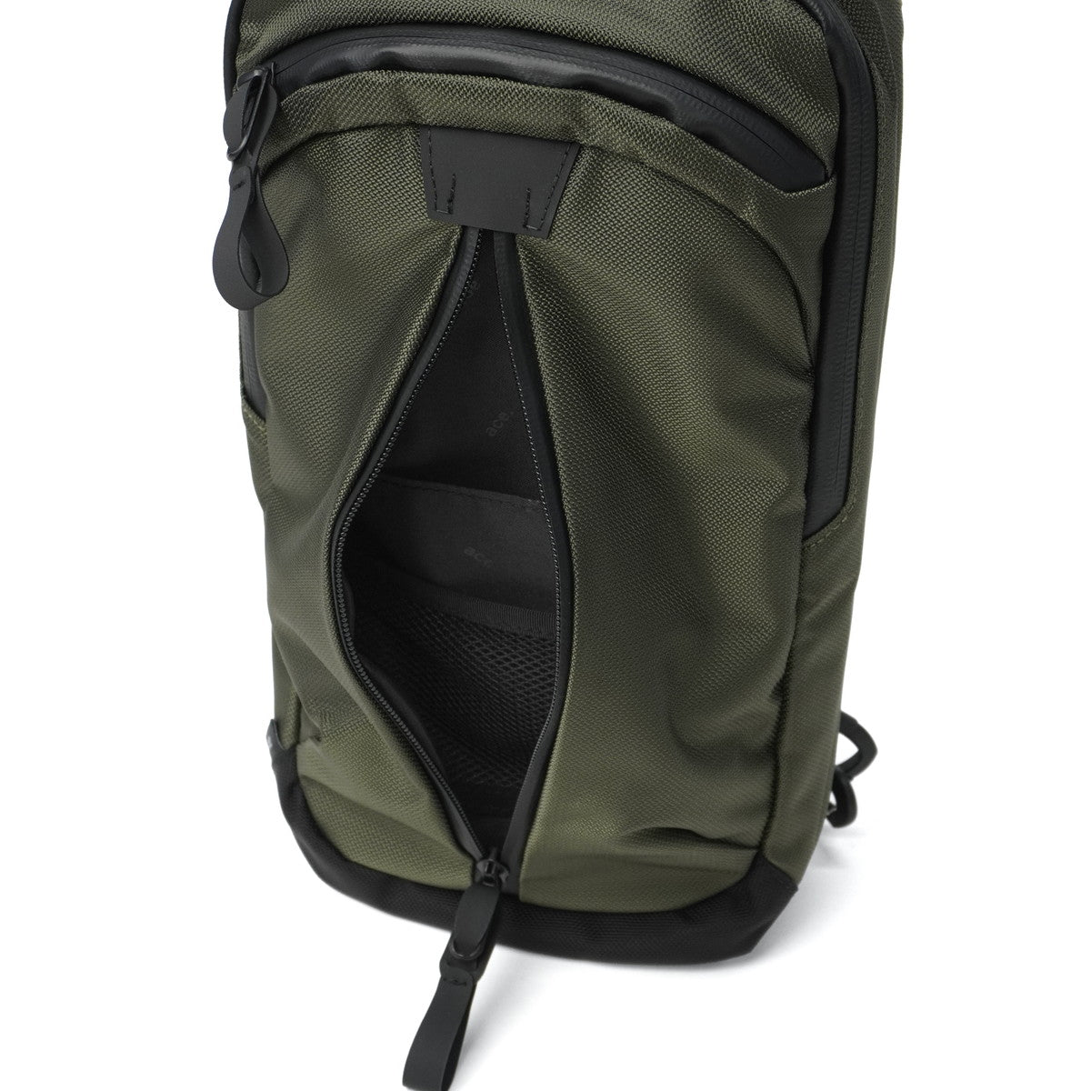 エース ace. 正規品5年保証 ボディバッグ メンズ レディース ブランド かっこいい バッグ 撥水 軽い 小さめ 斜めがけ タブレット収納 8inch ワンショルダー A5 6L ラグマスター2 17765 （カーキ） カーキ