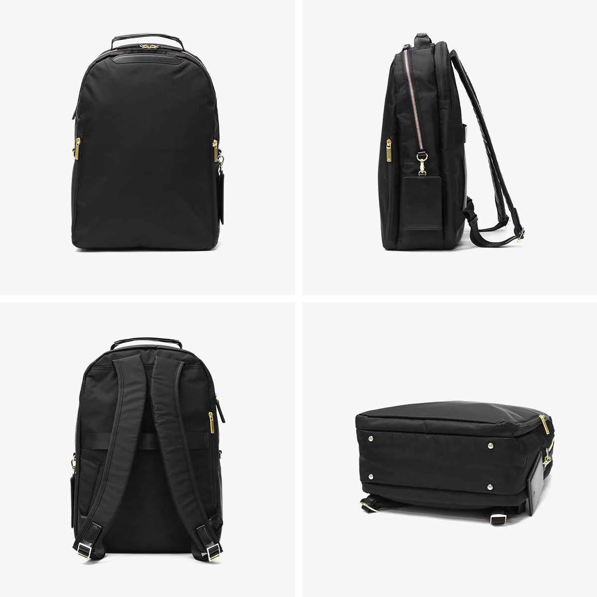 エース ace. 正規品5年保証 ビジネスリュック レディース 大容量 ブランド 軽量 軽い リュックサック 営業 PC パソコン 大人 通勤 A4 撥水 抗菌 16L FITEMME フィッテム 68683 （チャコール） チャコール