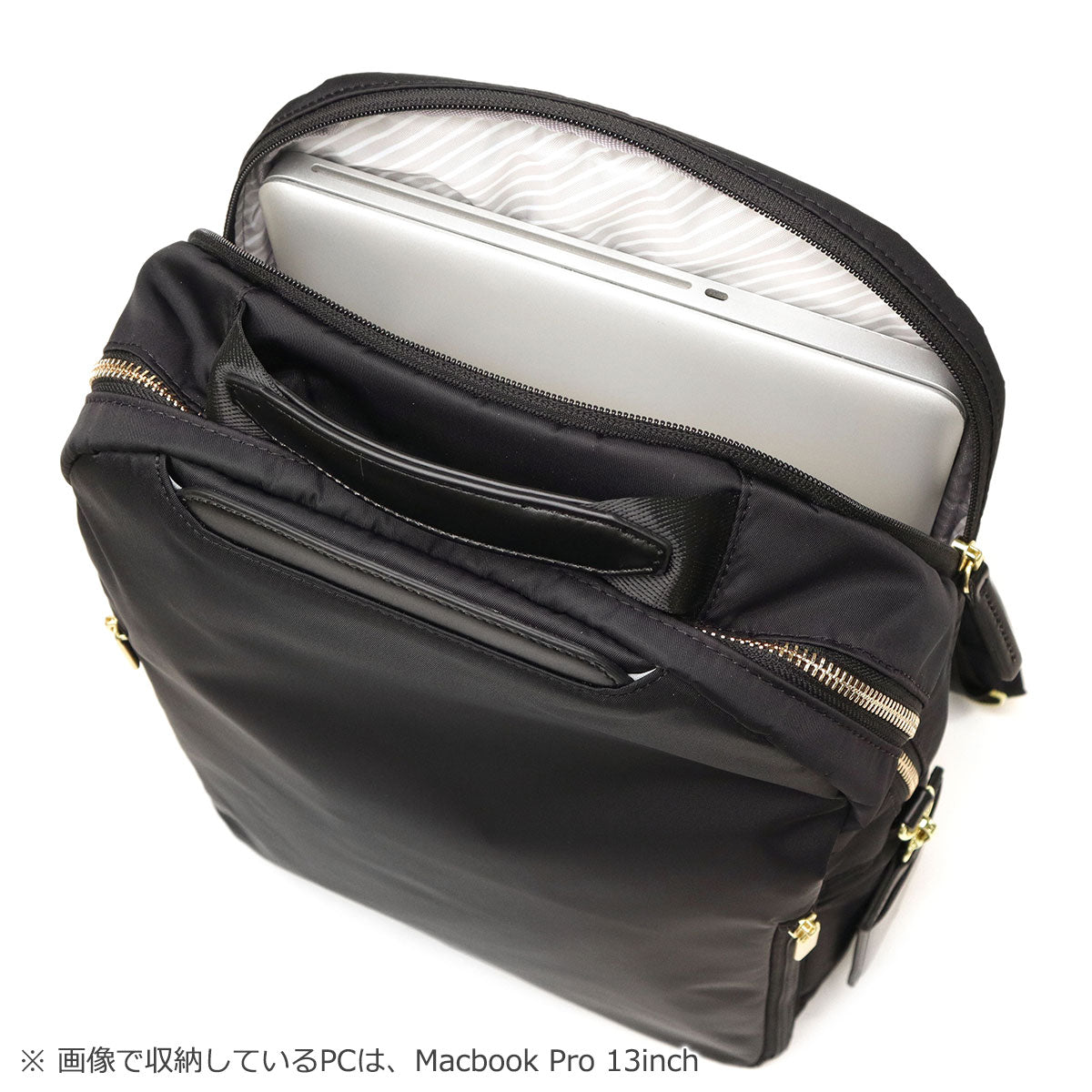 エース ace. 正規品5年保証 ビジネスリュック レディース 大容量 ブランド 軽量 軽い リュックサック 営業 PC パソコン 大人 通勤 A4 撥水 抗菌 16L FITEMME フィッテム 68683 （チャコール） チャコール
